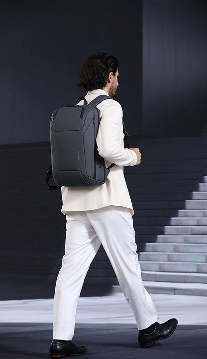 BANGE Minimalist Commuter Business Backpack with USB Port 3