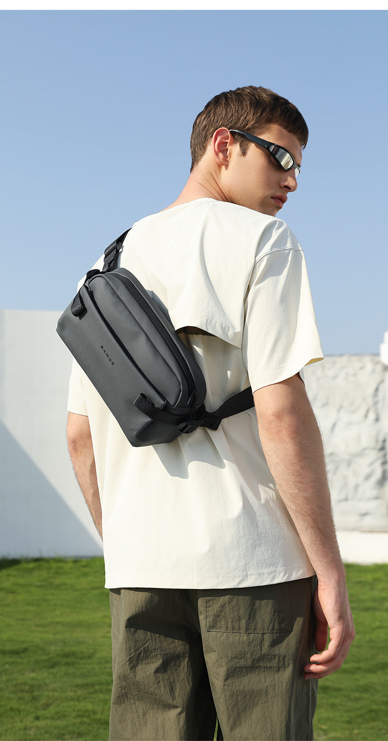 BANGE Minimalist Waterproof Urban Crossbody Shoulder Bag for Commuting/Travel 3