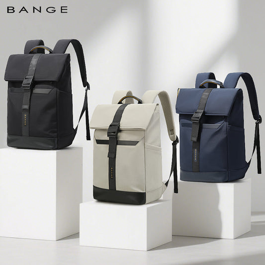 BANGE NEWS Waterproof, lightweight roll-top backpack for the way to school 0