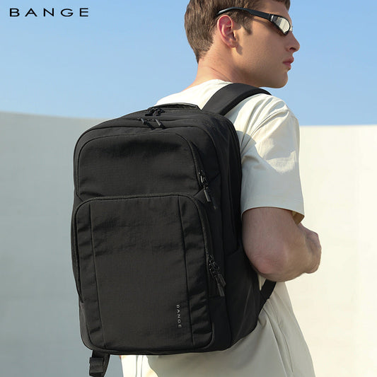 BANGE New Travel Waterproof Soft Lightweight Student Casual Bag Men Laptop Backpack 0