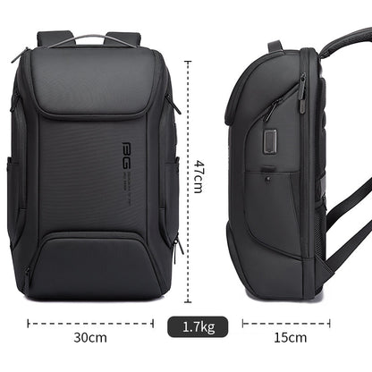 BANGE New USB Charging Port Fits 15.6 Inch Laptop Backpack for Men 3