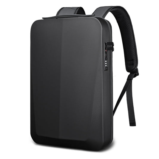 BANGE Tech Anti-theft hard-shell business backpack with TSA lock and USB charging port 0