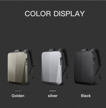 BANGE Tech Anti-theft hard-shell business backpack with TSA lock and USB charging port 4