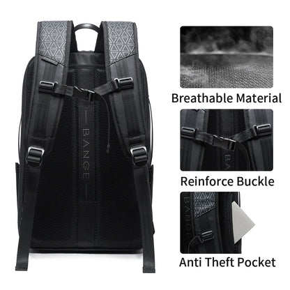 BANGE Travel Backpacks, Weekender Carry-On Backpack, Waterproof Men's Business Laptop Backpack for 15.6 inches 5