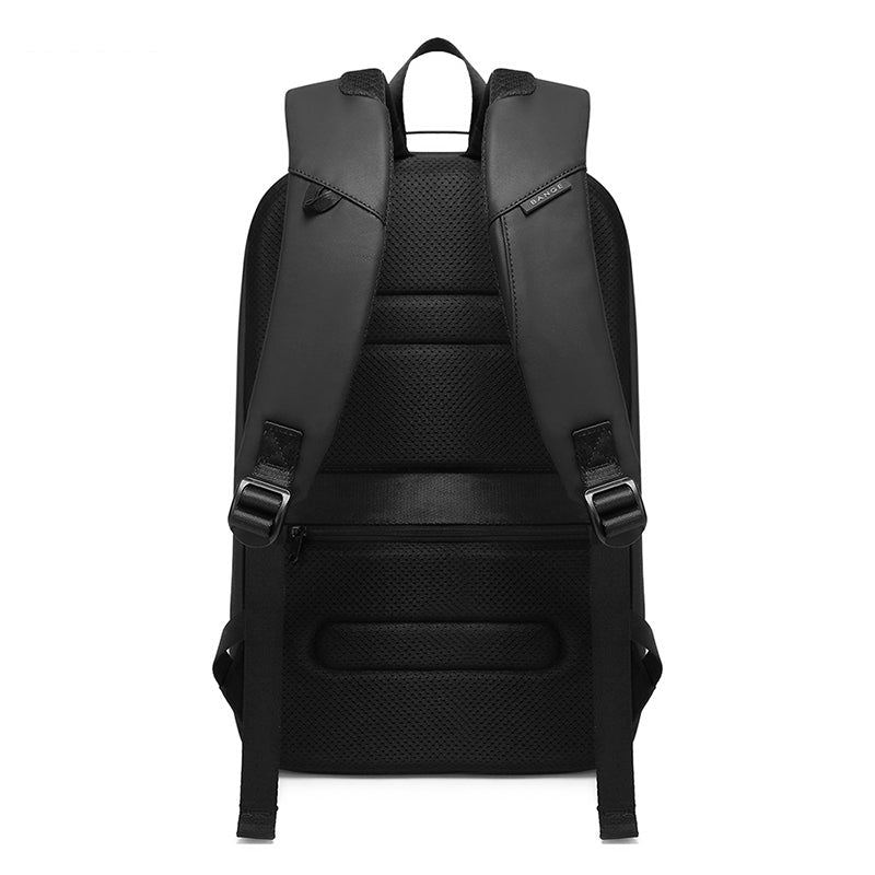 BANGE fashionable slim waterproof laptop backpack for men, fits 15.6 inches 3