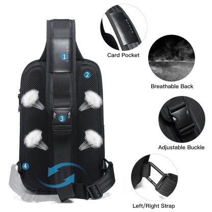Bange Fashion Anti-Theft Sling Backpack for Men or Women 1