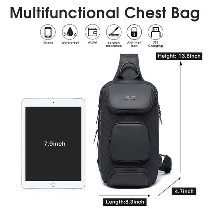 Bange Fashion Anti-Theft Sling Backpack for Men or Women 2