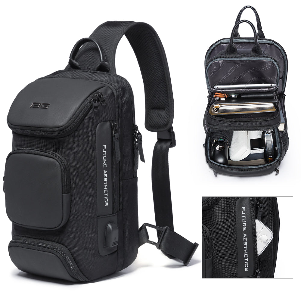 Bange Fashion Anti-Theft Sling Backpack for Men or Women 4