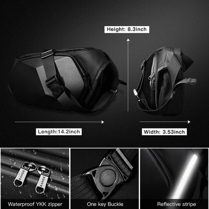 Bange New Sling Bag, Waterproof Travel Crossbody for Men 4