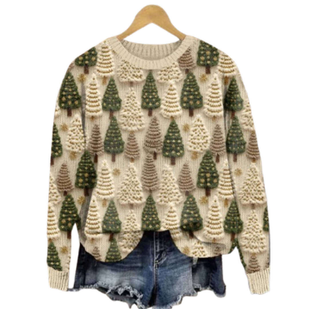 Birgita | Warm Christmas Christmas Sweater for Women | Knit 1