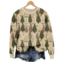 Birgita | Warm Christmas Christmas Sweater for Women | Knit 1