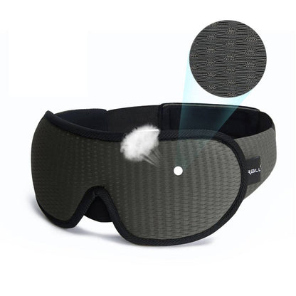 3D Contoured Memory Foam Sleep Mask - Best Eye Mask for Complete Darkness-6