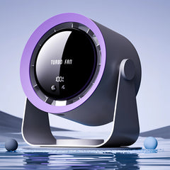 Bladeless Turbo fan with LED display -Compact, quiet cooling solution for bedrooms and living room 1