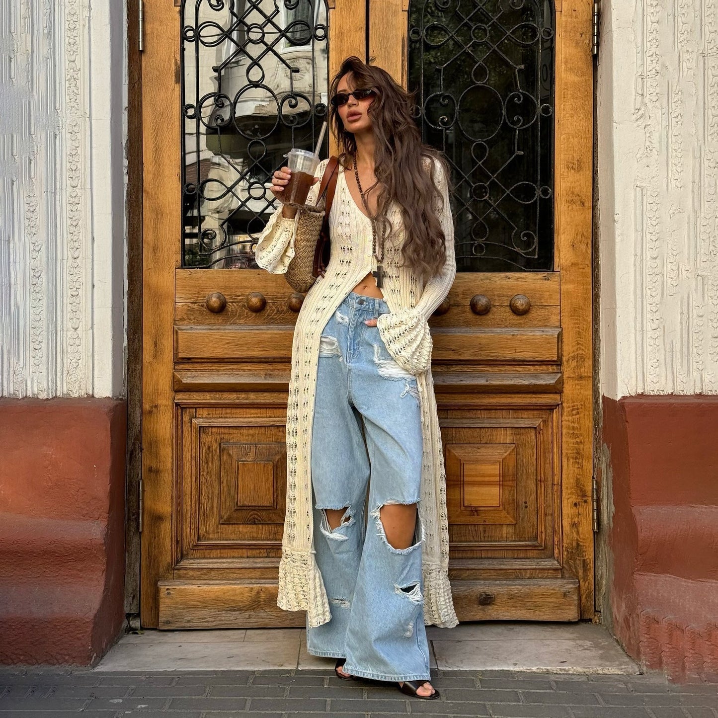Bohemian Women's Cardigan | Long 1