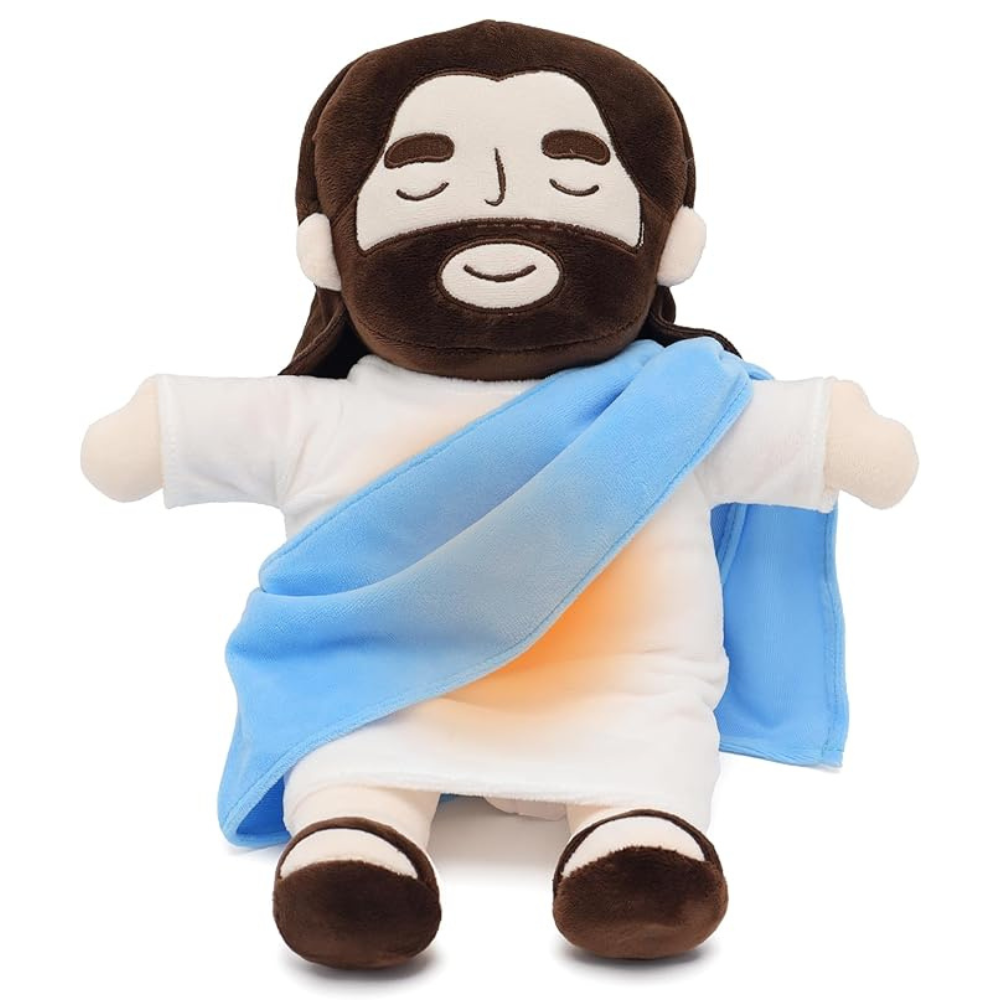 Breathing Jesus Soothing Plushie for Sleep Aid 5
