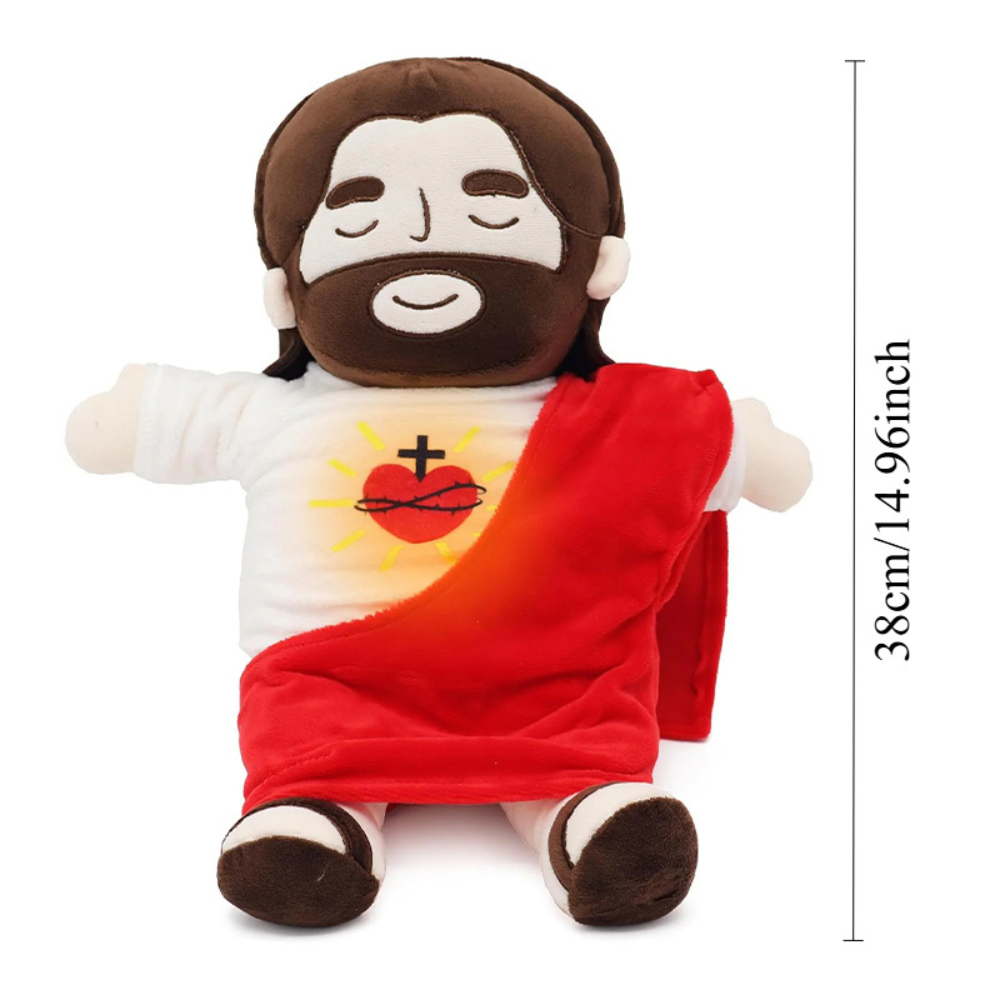 Breathing Jesus Soothing Plushie for Sleep Aid 6