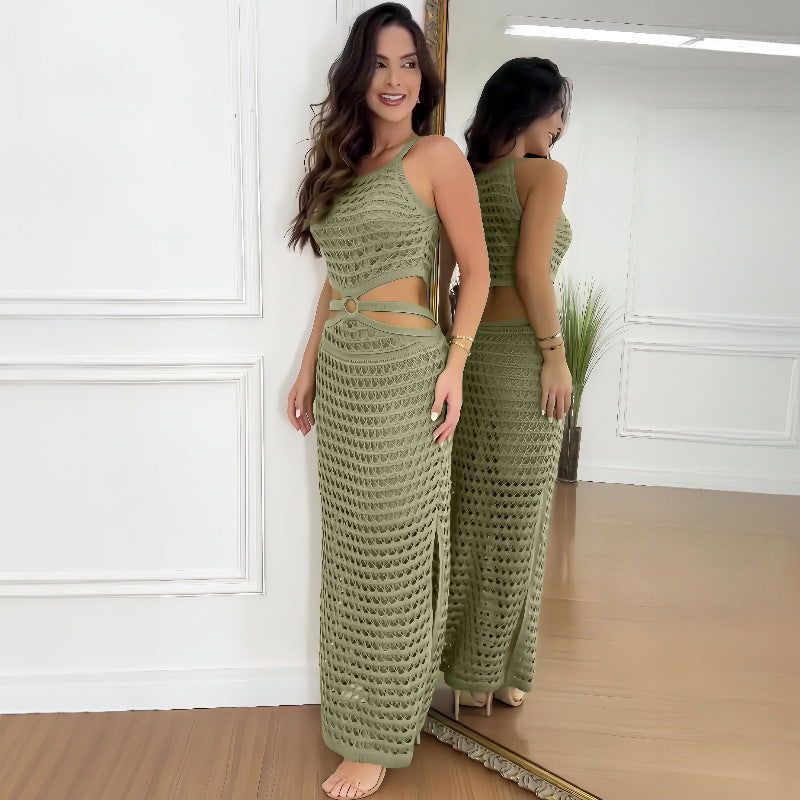  Breezy Chic: HAZEL Airy Mesh Summer Dress-4