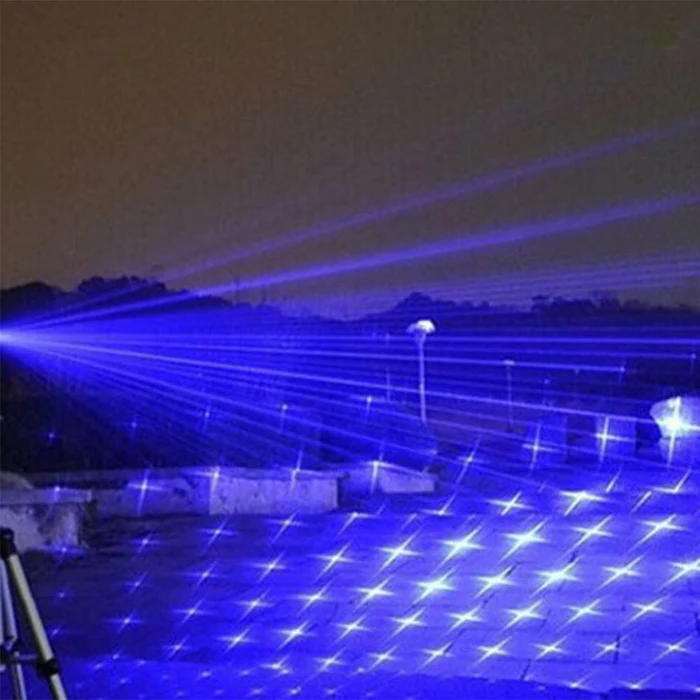 Burning Blue High-Power Tactical Laser Torch- Military Grade Flashlights 4