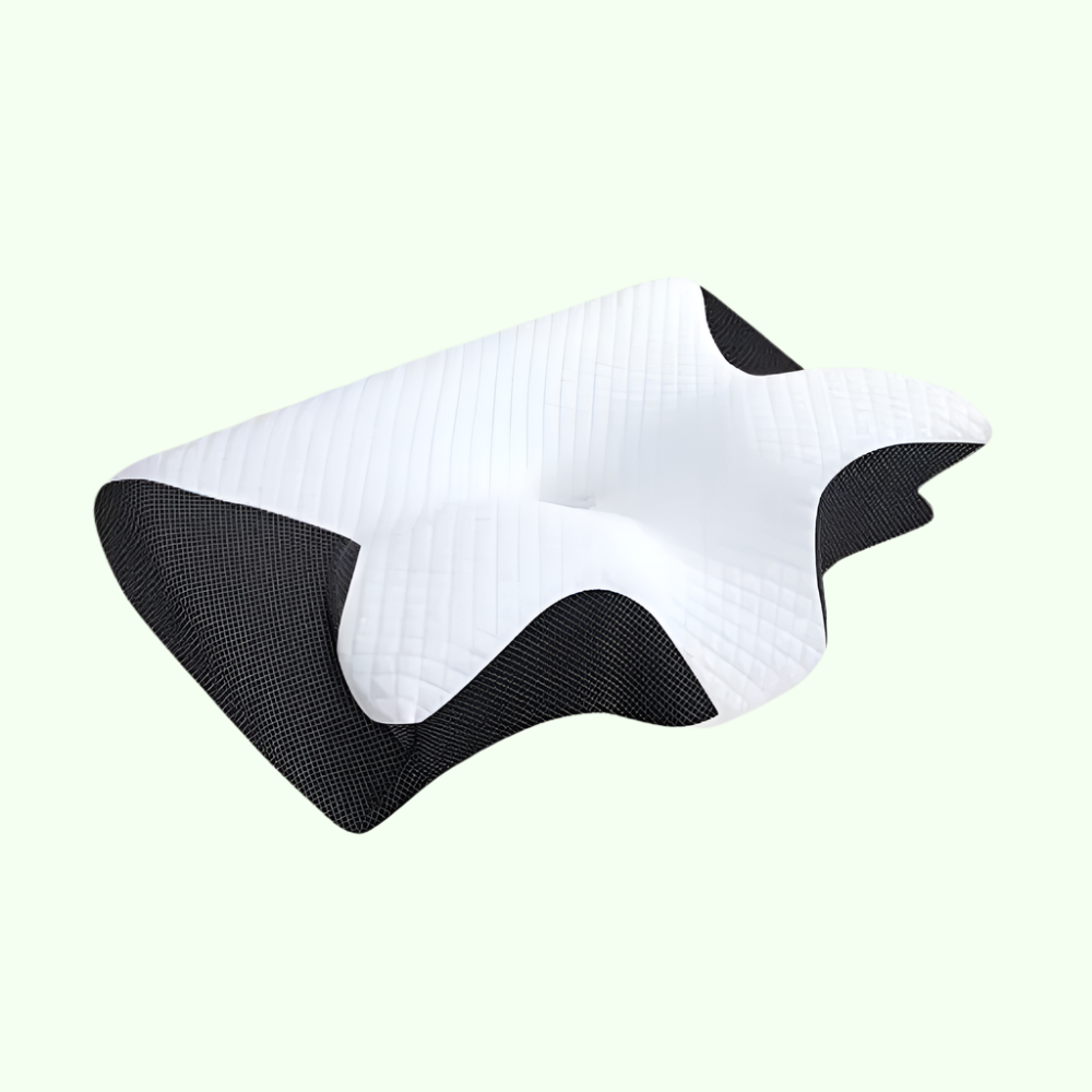 Butterfly Memory Foam Neck Pillow with Armrests for Side & Back Sleepers 1