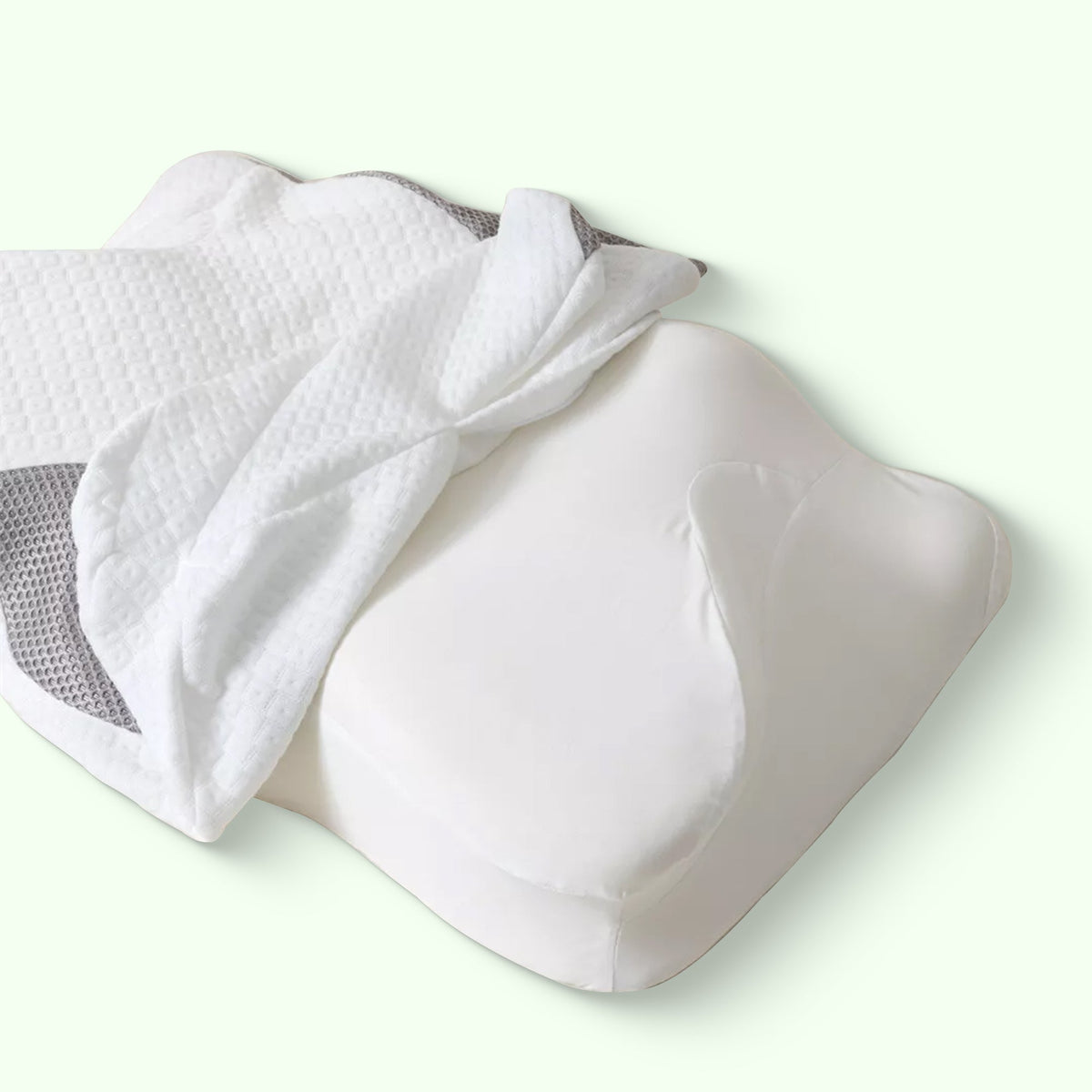 Butterfly Memory Foam Neck Pillow with Armrests for Side & Back Sleepers 5