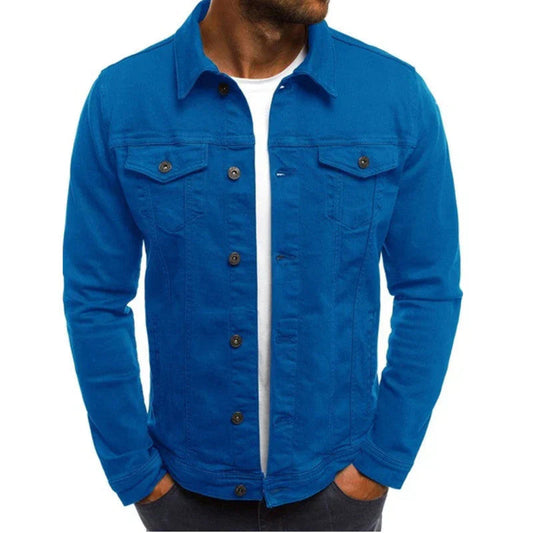 Button Down Jacket for Men | Front Pockets 0
