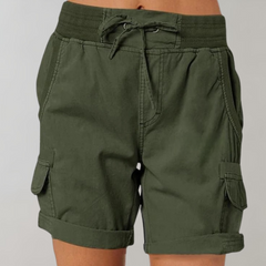 Dorothy | Women's High-Waisted Shorts-1