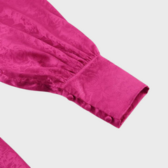  SARAH | Stylish Dress with Puff Sleeves-3