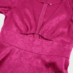  SARAH | Chic Puff Sleeve Dress for Effortless Elegance-4