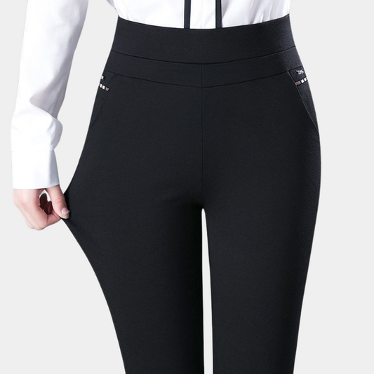 LELIE | Casual Chic Stretch Pants Women-1