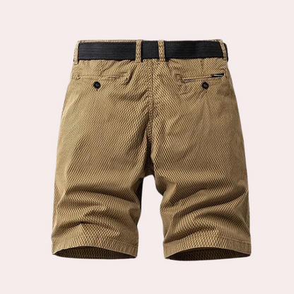  Men’s Outdoor Shorts - Lightweight Breathable Fabric - Adjustable Belt - Casual Fit-6