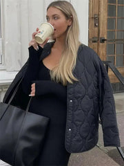 CAROLA | Casual Loose Winterjacket Women 0