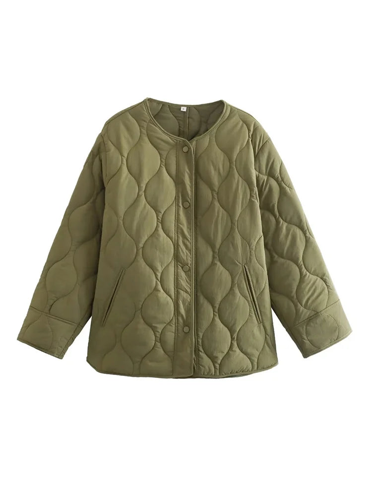 CAROLA | Casual Loose Winterjacket Women 4