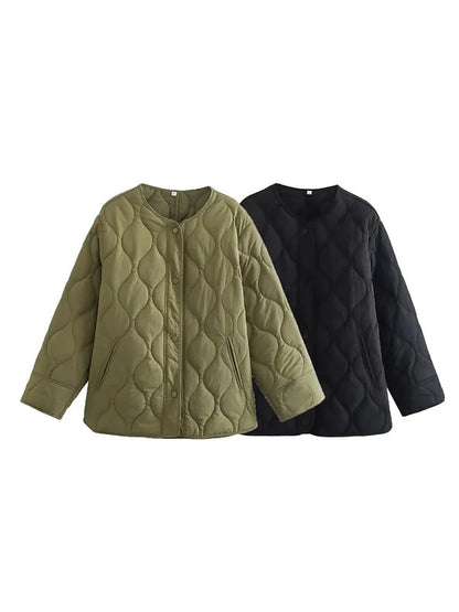 CAROLA | Casual Loose Winterjacket Women 6