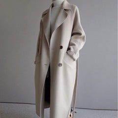 CECILYA | Long Wool Coat 0