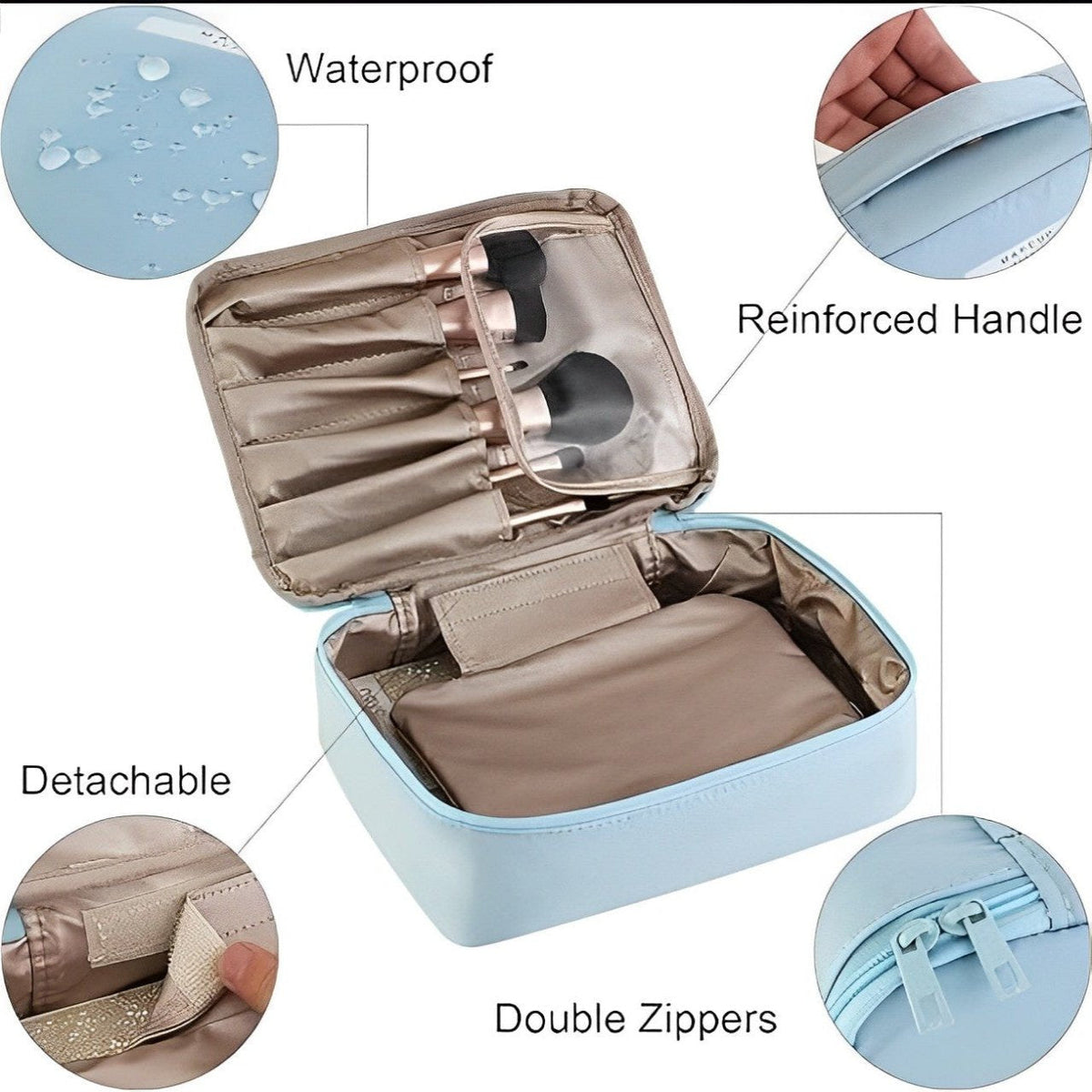 Janiyah | Versatile & Lightweight Beauty Essentials Bag 4