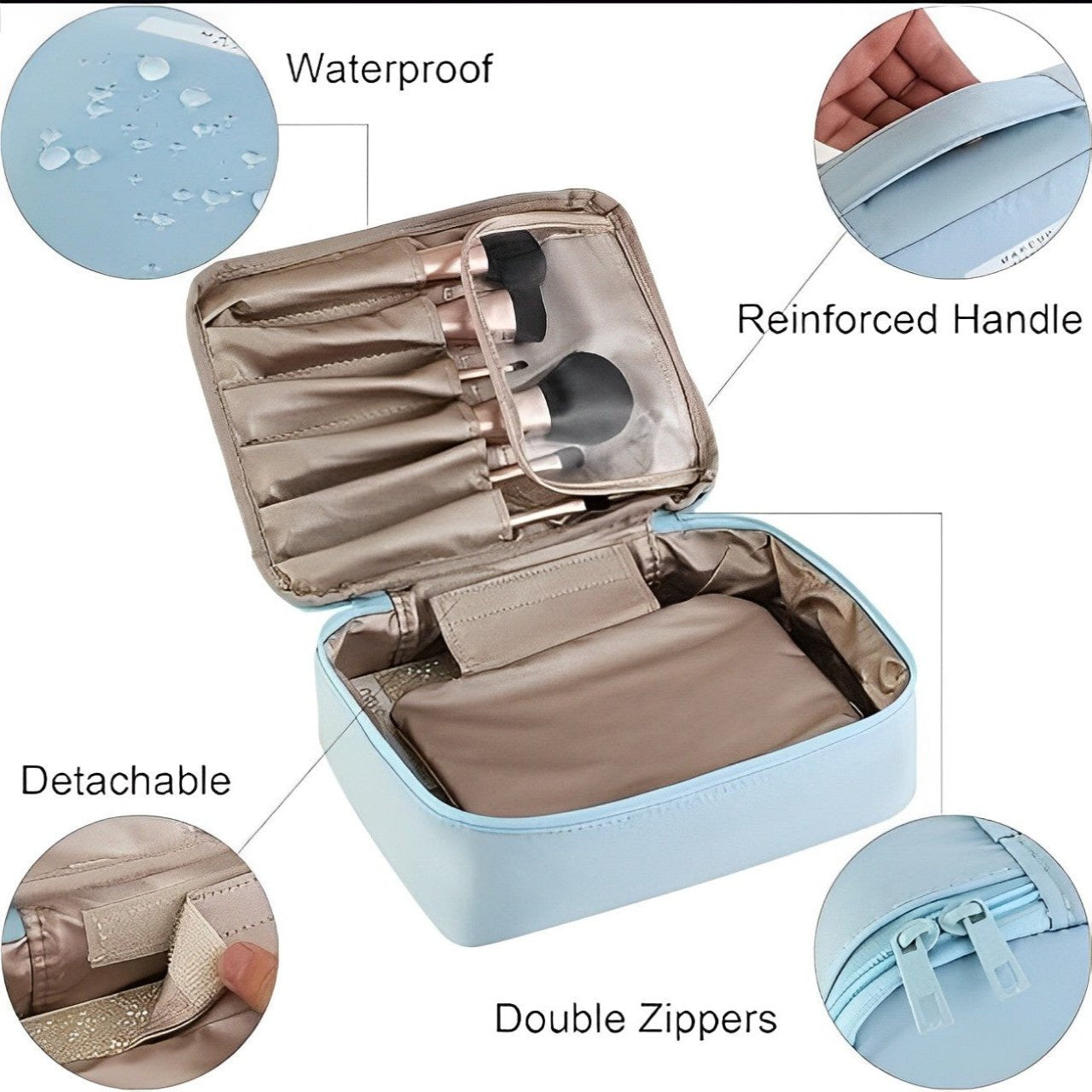 Janiyah | Versatile & Lightweight Beauty Essentials Bag 4