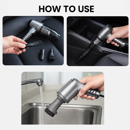 Car Vacuum Cleaner - Powerful and Compact Car Vac for Quick Cleaning 5