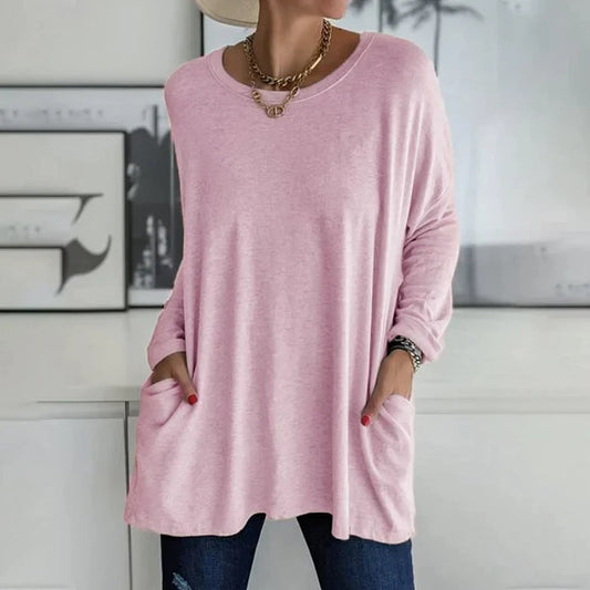 Casual Oversized Sweater for Women | Round Neck 0