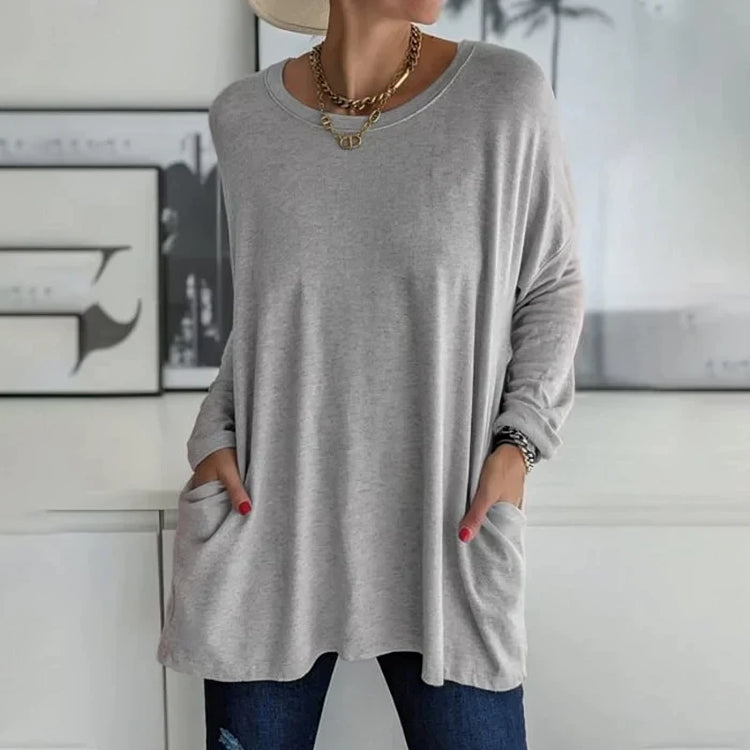 Casual Oversized Sweater for Women | Round Neck 10
