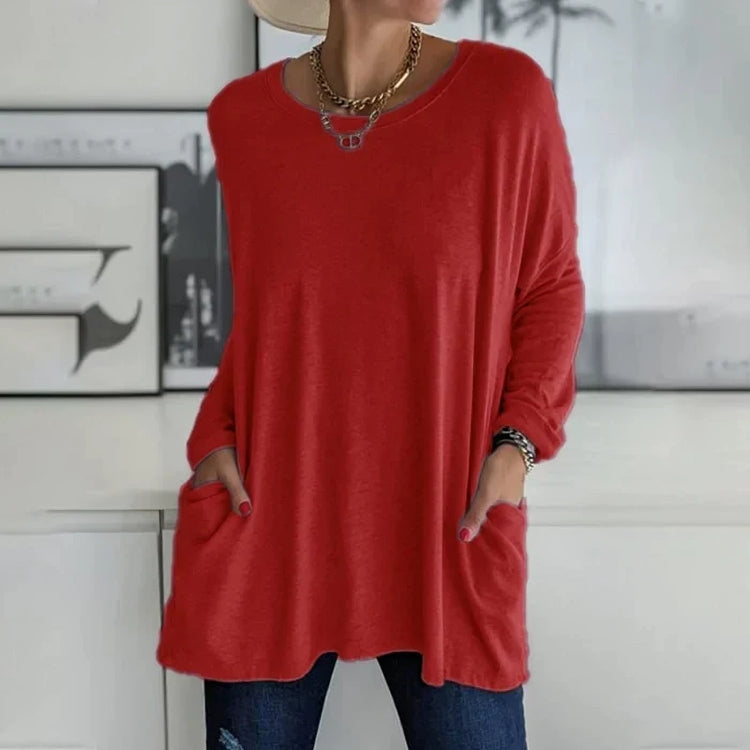 Casual Oversized Sweater for Women | Round Neck 2