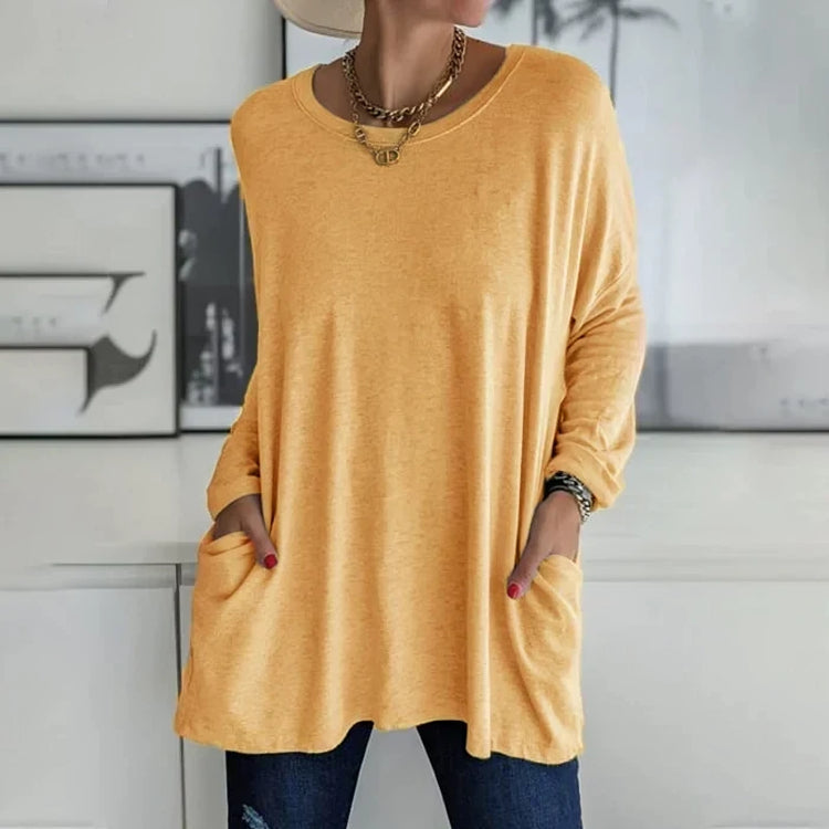 Casual Oversized Sweater for Women | Round Neck 4