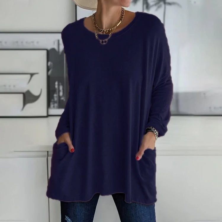 Casual Oversized Sweater for Women | Round Neck 7