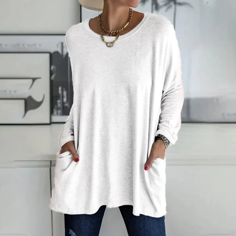 Casual Oversized Sweater for Women | Round Neck 8
