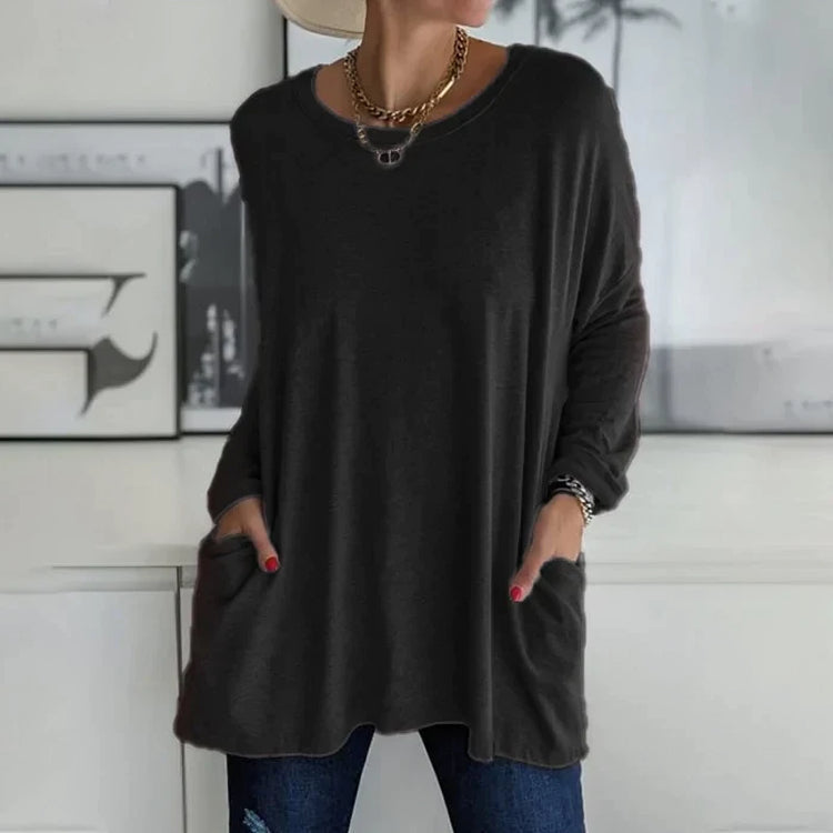 Casual Oversized Sweater for Women | Round Neck 9