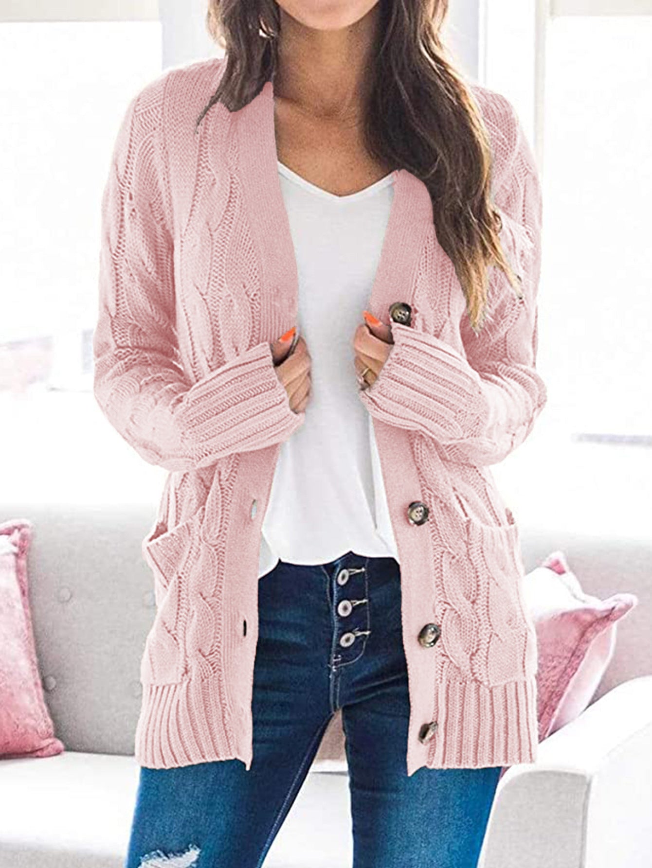 Casual cardigan for women | Long sleeve 1
