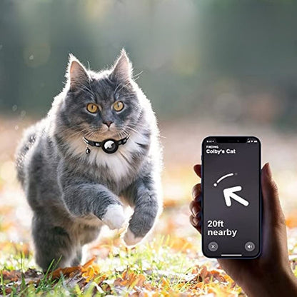 Cat GPS Tracker Collar | Quick Release Closure, Reflective Design & Durable for Outdoor Safety Adventures 1