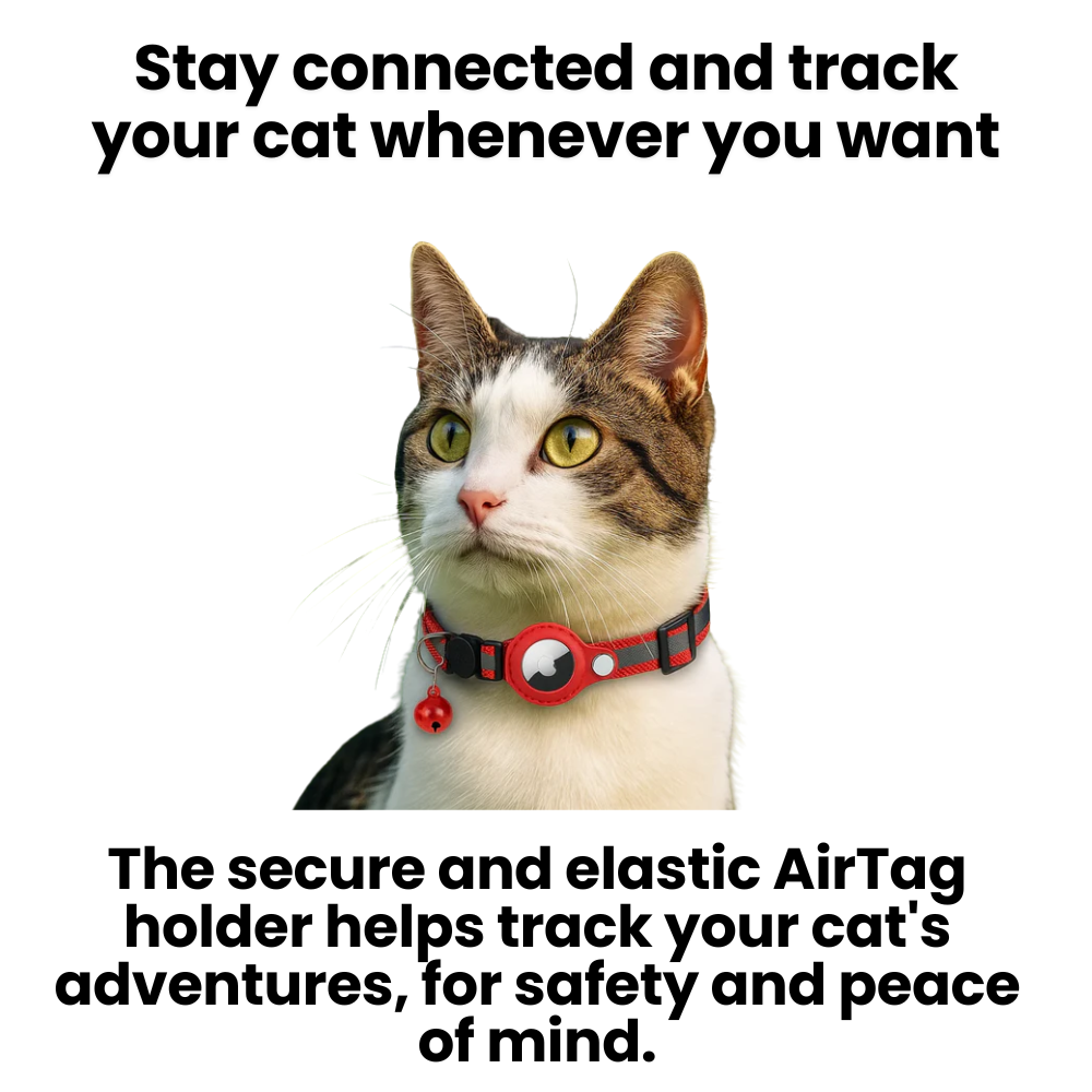 Cat GPS Tracker Collar | Quick Release Closure, Reflective Design & Durable for Outdoor Safety Adventures 5