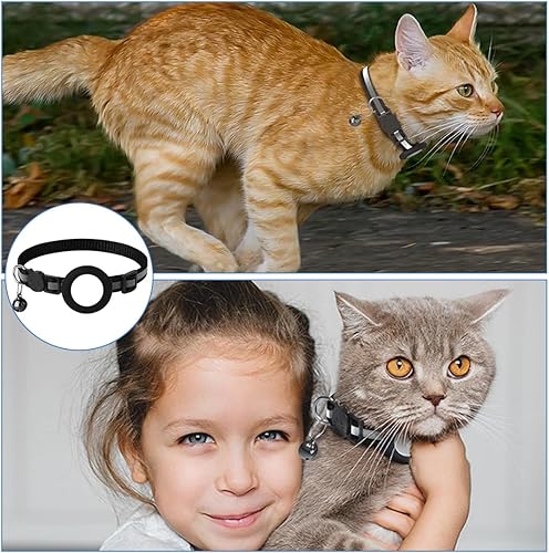 Cat GPS Tracker Collar | Quick Release Closure, Reflective Design & Durable for Outdoor Safety Adventures 7
