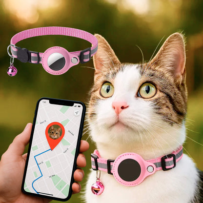 Cat GPS Tracker Collar | Quick Release Closure, Reflective Design & Durable for Outdoor Safety Adventures 9