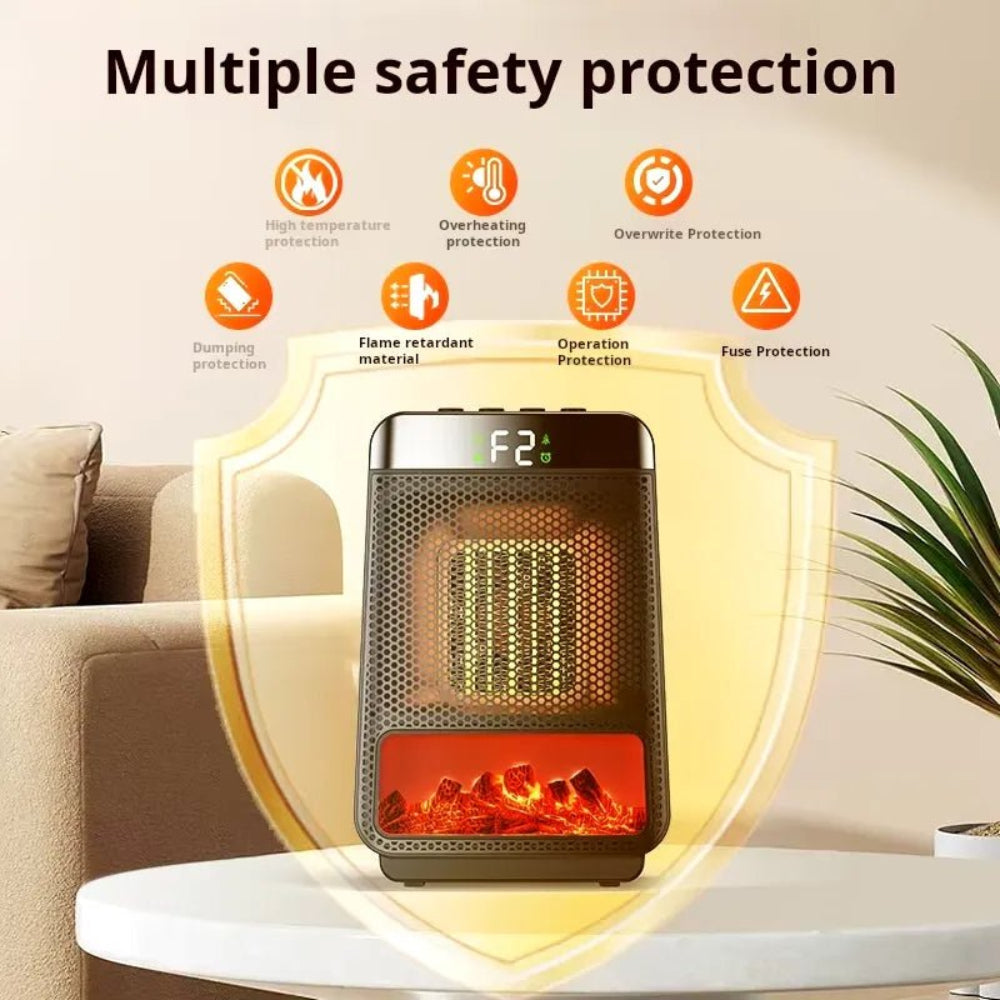 Ceramica | Adjustable Portable Electric Space Heater with Thermostat Control 5